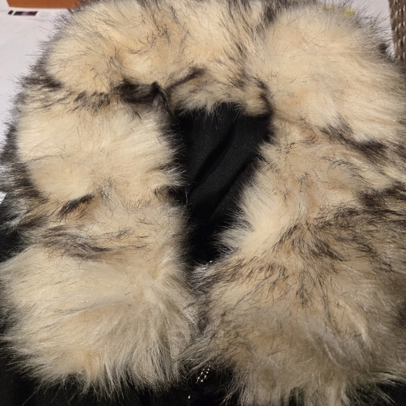 PUREMSX Women's Size L NWT Black All Weather Hooded Jacket with Red Lining - Picture 16 of 16